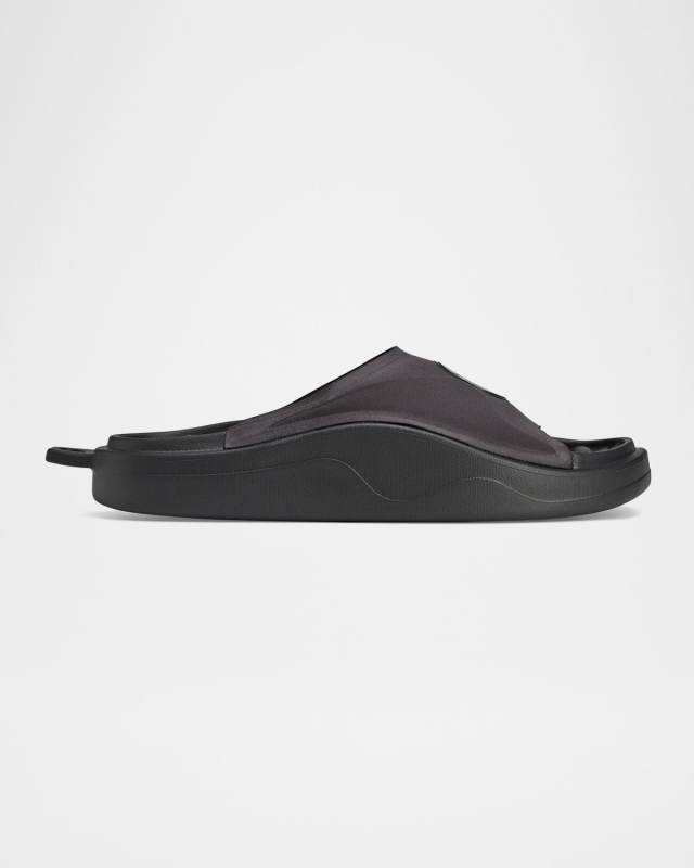 Sporty Logo Slide Sandals